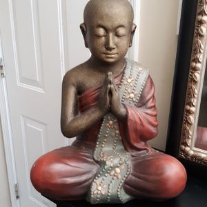 *SOLD* Meditating Buddhist Statue